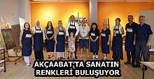 AKÇAABAT’TA SANATIN RENKLERİ BULUŞUYOR