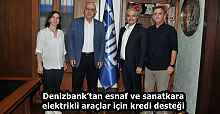 Denizbank’tan esnaf ve sanatkara elektrikli araçlar için kredi desteği