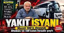 Mazot 100’e dayandı, Otobüs ve TIR’cının Hesabı Şaştı; Yakıt İsyanı
