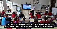 ORTAHİSAR BELEDİYESİ, ÖĞRENCİLERİ SUDA BOĞULMA OLAYLARINA KARŞI BİLİNÇLENDİRİYOR
