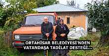 ORTAHİSAR BELEDİYESİ’NDEN VATANDAŞA TADİLAT DESTEĞİ…