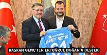 BAŞKAN GENÇ’TEN ERTUĞRUL DOĞAN’A DESTEK