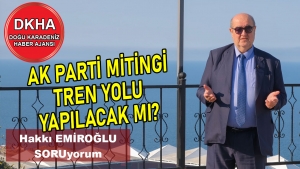 Trabzon Ak Parti Mitingi - Tren Yolu Yapılacak mı? | Hakkı EMİROĞLU ile SORUyorum!