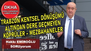 Trabzon Kentsel Dönüşümü -Altından Dere Geçmeyen Köprü -Mezbahaneler -Hakkı EMİROĞLU ile SORuyorum!