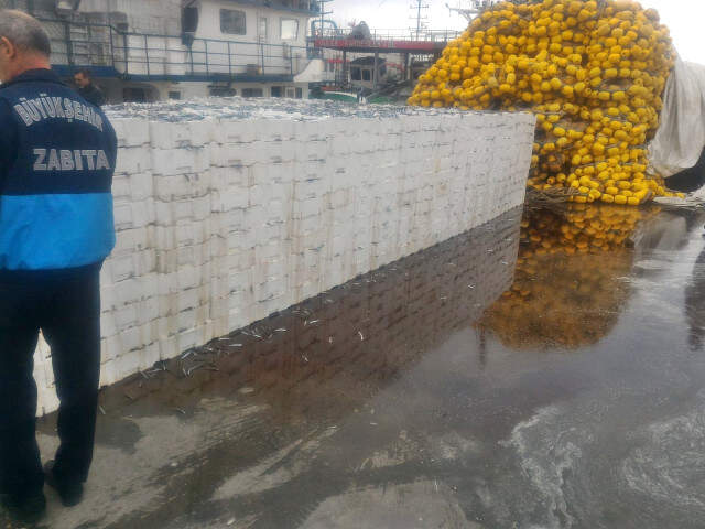 Balık Halindeki Denetimlerde 22 Ton Balığa El Konuldu