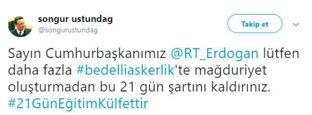 Bedelli Askerlik Yapacaklar, 21 Günlük Askerliği Kaldırılması İçin Hala Mücadele Yürütüyor