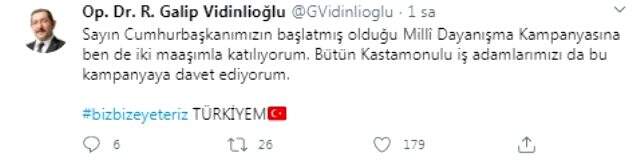 Cumhurbaşkanı Erdoğan'ın başlattığı kampanyaya destek yağdı Cumhurbaşkanı Erdoğan'ın başlattığı kampanyaya destek yağdı