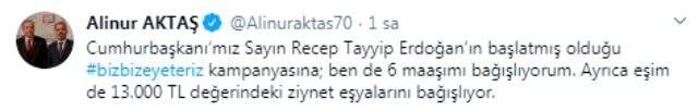 Cumhurbaşkanı Erdoğan'ın başlattığı kampanyaya destek yağdı Cumhurbaşkanı Erdoğan'ın başlattığı kampanyaya destek yağdı