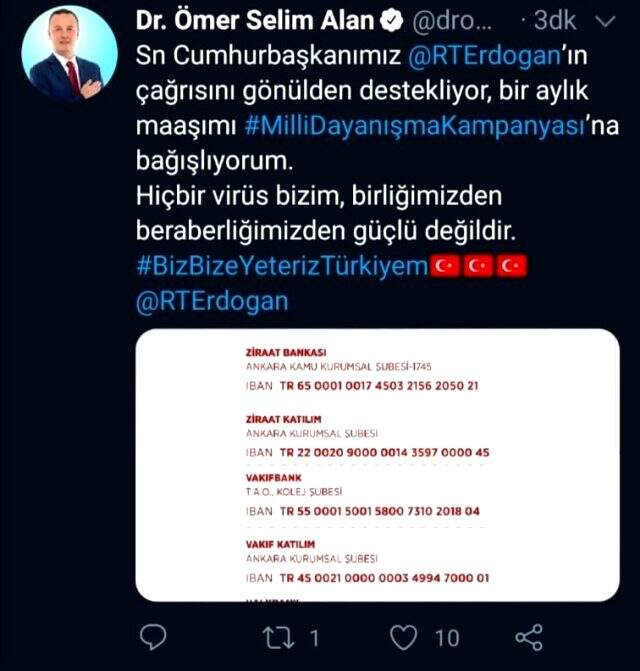 Cumhurbaşkanı Erdoğan'ın başlattığı kampanyaya destek yağdı Cumhurbaşkanı Erdoğan'ın başlattığı kampanyaya destek yağdı