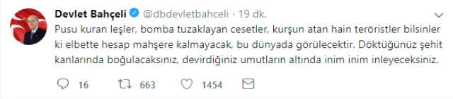 Son Dakika! Bahçeli'den Terör Örgütü PKK'ya Zehir Zemberek Sözler: İnim İnim İnleyeceksiniz