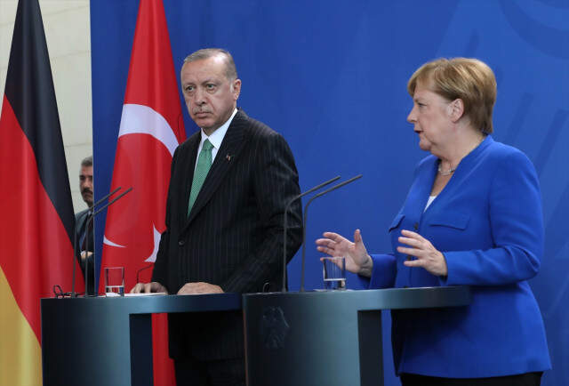 Son Dakika! Başkan Erdoğan ile Almanya Başbakanı Merkel'in Basın Toplantısından Önemli Açıklamalar