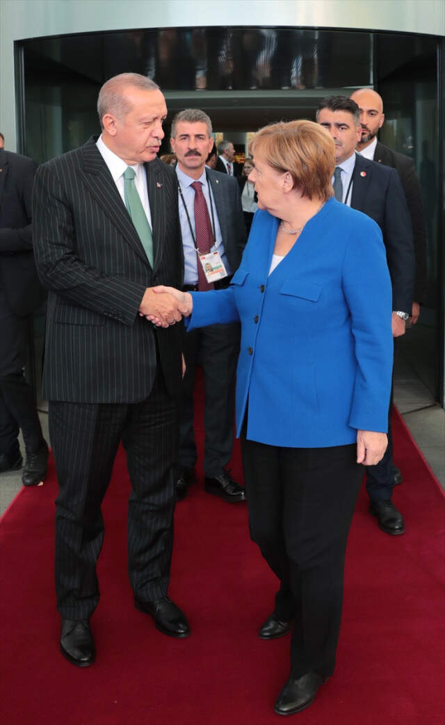 Son Dakika! Başkan Erdoğan ile Almanya Başbakanı Merkel'in Basın Toplantısından Önemli Açıklamalar