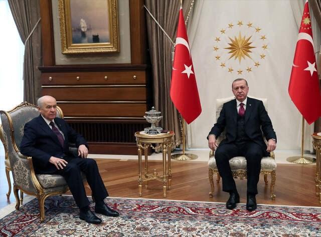 Son Dakika! Erdoğan ve Bahçeli, Seçim İttifakını Konuşmak İçin Bir Araya Geldi